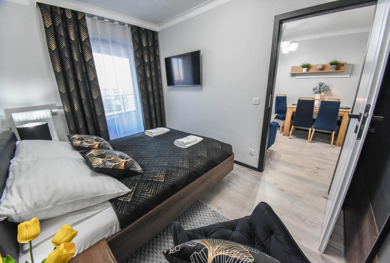 Sun Towers - Apartamenty Bryza - Apartamenty Z Parkingiem Swinoujscie Kültér fotó