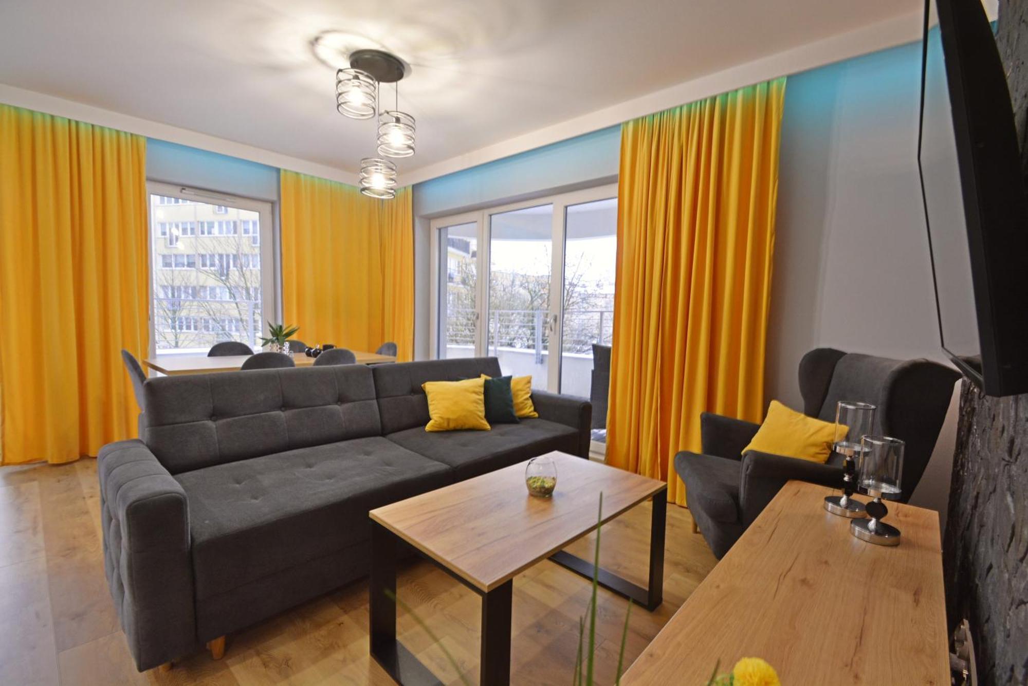 Sun Towers - Apartamenty Bryza - Apartamenty Z Parkingiem Swinoujscie Kültér fotó